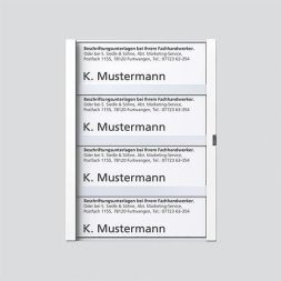 Siedle 200029050-00 Nameplate 29050 cpl. for TM611-4W