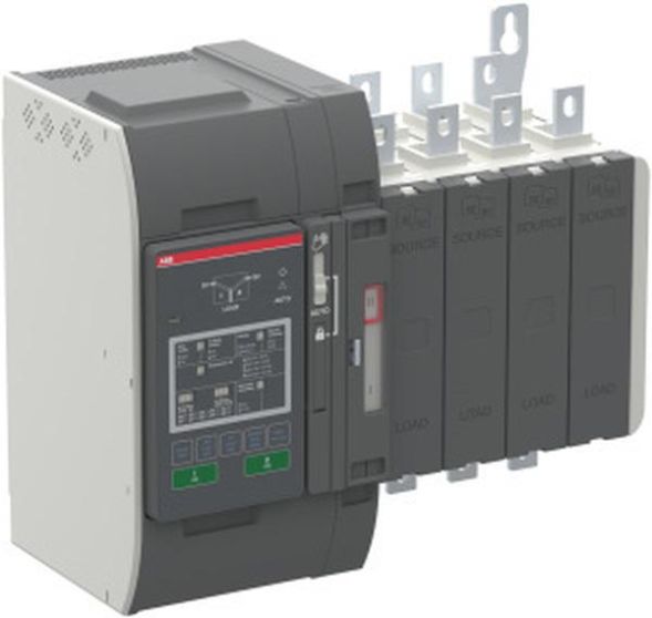 ABB Stotz-Kontakt OXA160U3S2QT, Automatic changeover switch TruONE 3-pole + N 160A Level 2 control unit, 1SCA152036R1001