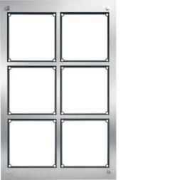 Elcom 4016281 flush-mounted frame FMU-6/2EM MODESTA (6Mod.)