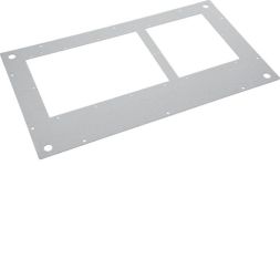 Hager M-DBLA3540 cover plate for entry flanges 350x400mm