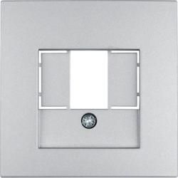 Berker 10331404 Central piece with TAE cut-out aluminum, matt Berker B.7
