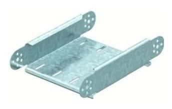 OBO Bettermann RGBEV 610 FT vertical articulated bend element, 7075103