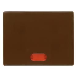 Berker 14150001 rocker with 5 enclosed lenses brown, glossy Berker Arsys