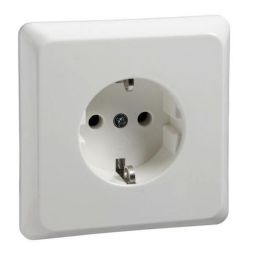 ELSO 515024 socket 1-way 16A RENOVATION pure white