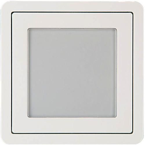 ELSO 227054 central plate viewing window LED signal input pure white