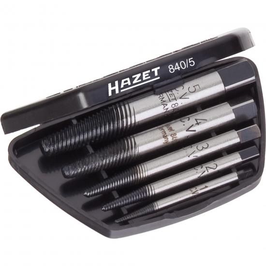 Hazet 840/5 screw extractor set