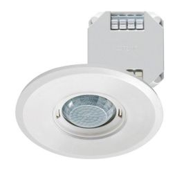 EsyLux EP10428661 PD-Flat 360I/8 Large Round White Dali presence detector
