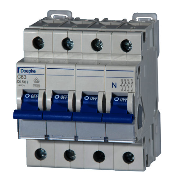 Doepke 09916323 DLS6I C16A 3-pole+N 10KA circuit breaker