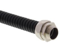 Wiska 10109058 BMCG-PU-C-21-BK RAL 9005 NW21 steel protective hose