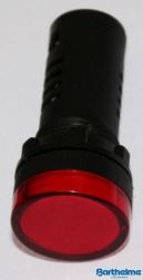 Barthelme 58701211 EBD 22mm IP65 AC/DC 22x64 12V red LED signal light