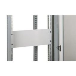 Schneider Electric NSYCRTM2U 19' 2HE steel RAL7035 15/10mm blanking plate