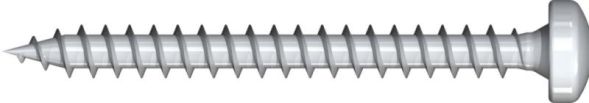 Reisser 009253V138-050025S-1 RETINOX 2 plus chipboard screw, Pan Head, TX, full thread, 5.0 x 25, stainless steel A2, threaded, pass., 1x sliding, pack of 50