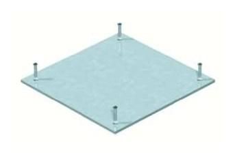 OBO Bettermann DU121 for ZDE 189x189mm blind cover, 7400780