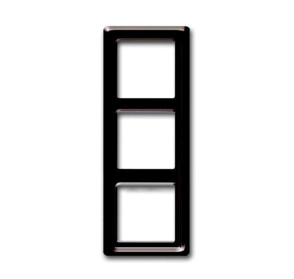 Busch-Jaeger 2103-31 cover frame, 3-way frame brown