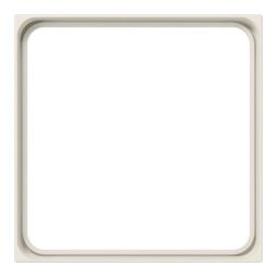 Jung LS981Z intermediate frame CD, LS series, white