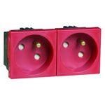 Hochköpper 00407441 B 6272.36 EMS SI WI 2-way red socket