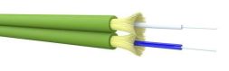 Draka Comteq JV(ZN)H 2G BB-OM3 aqua fiber optic duplex cable 2x2.8mm
