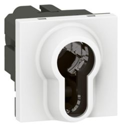 Legrand 077075 insert MOSAIC DIN key Jal. 2mod ws, (white)