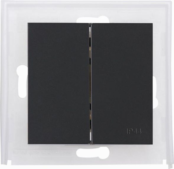 Kopp 493615008 HK07 IP44 D-rocker anth double surface rocker