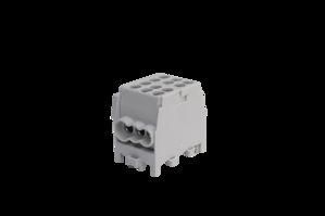 Pollmann 2080168 HLAK 25-1/4M2 grey stackable main line branch terminal