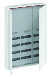 ABB Striebel &amp;amp; John CA37K small distribution board surface-mounted, 3FB, 7-row, 2CPX052296R9999