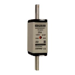 Mersen 1F039.000000 NH0GG50V25-1 25A size 0 AC500V KK gG NH fuse link