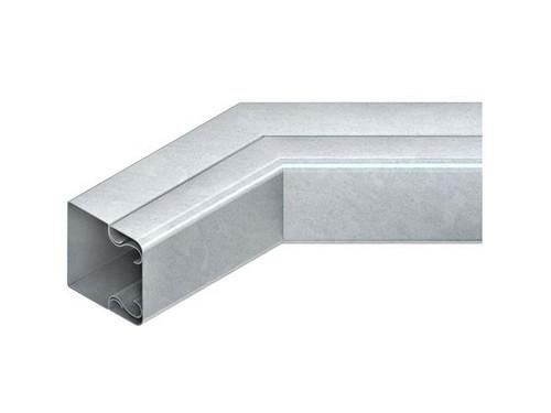 Niedax LUIB60.060E3 45° with cover 60x60mm stainless steel inside corner
