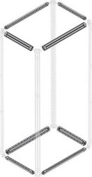 ABB Striebel &amp;amp; John PCFM0500 housing profile depth 600mm or 2-field wide, 4 pieces, 1STQ007039A0000