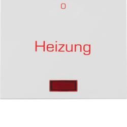 Berker 16216099 heating and 0 Kx polar white gl rocker