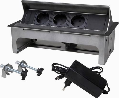 Kopp 939672013 VersaNETblack SCHUKO socket