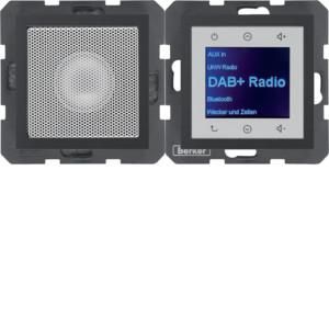 Berker 30801606 LSP DAB+ BT Bx ant matt Radio Touch