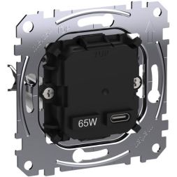 MERTEN MEG4366-0130 TYPE 1XUSB C 65W USB charging station insert