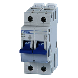 Doepke 09916085 DLS6I B25A 2-pole 10KA circuit breaker