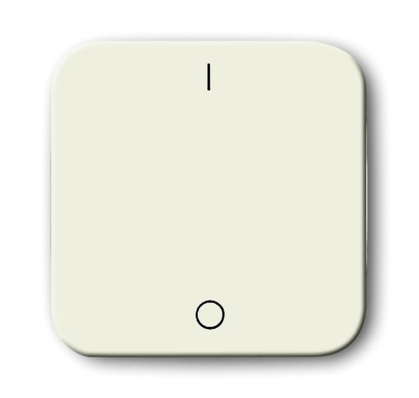 Busch-Jaeger 2502-212 rocker switch, with white print