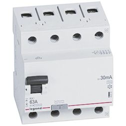 Legrand 402076 residual current device RX3 63A 4-pole 30mA type A