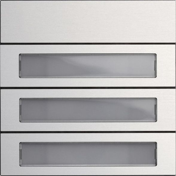 Gira 5533926 call button module 3f System 106 aluminum