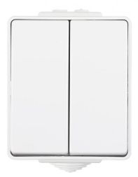 EFAPEL TWO CIRCUITS SWITCH WHITE