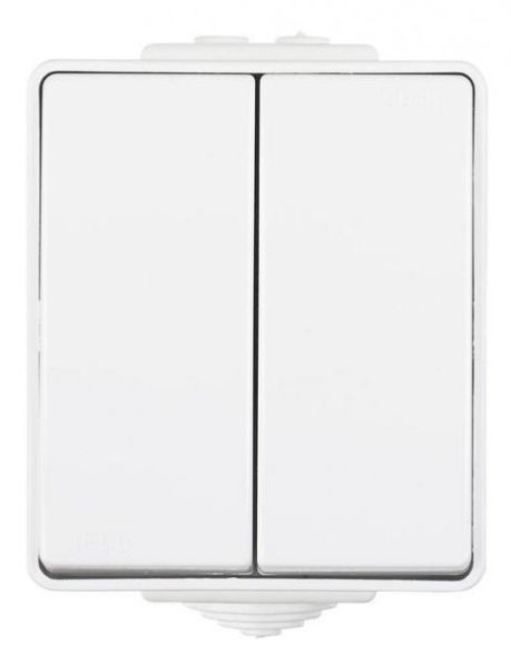 EFAPEL TWO CIRCUITS SWITCH WHITE