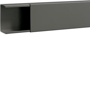 TEHALIT B6010007030O wiring duct without bottom/side punch BA6 60x100 stone grey