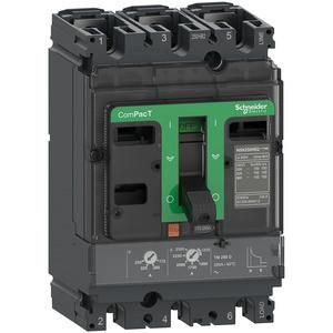 Schneider Electric C25N3TM250 NSX250N+TM250D 3P3D 175-250A 50kA/415VAC circuit breaker