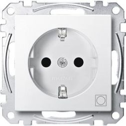 MERTEN MEG2351-0419 SCHUKO socket dryer polar white