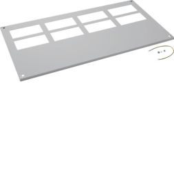 Hager FZ744D cover plate opened for ASV IP54 SKI