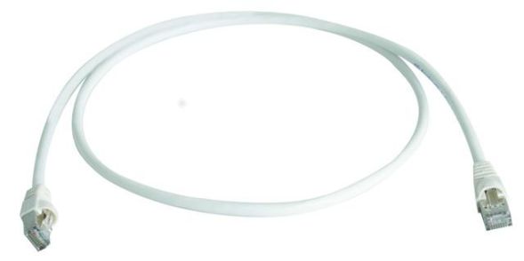 Telegärtner L00003A0085 MP8 FS500 LSZH white 1: 1 Cat.6A-ISO 5.0 patch cable S/FTP