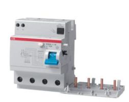 ABB Stotz-Kontakt DDA204 A-63/0.03 AP-R, R FI-Block for S204 4P,Type A,63A,30mA,short-time delay, 2CSB204401R1630