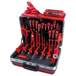 HAUPA 220136 tool case Leopard, 32 pcs., red