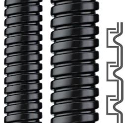 Flexa 12013202007 SPR-PA AD10 7x10mm black metal protection hose