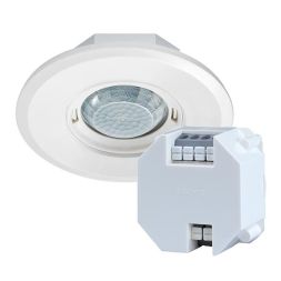 EsyLux EP10428708 PD-FLAT-S 360i/8 RW DALI white presence detector