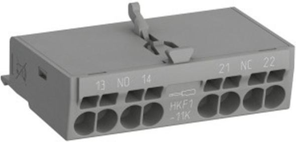ABB Stotz-Kontakt HKF1-20K, auxiliary switch 2NO, front mounting with push-in terminals, 1SAM201901R1202