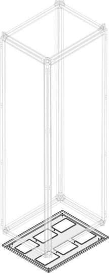 ABB Striebel &amp;amp; John 1STQ002862M0000 PTBT7577A for TwinLine 3-field width 800mm base plate