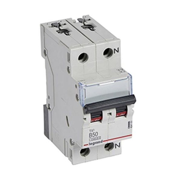Legrand 404103 Circuit breaker TX3 B50A 1P+N 10KA 2M